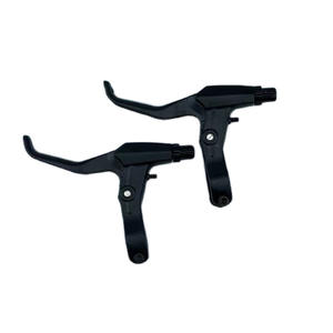 Leviers de frein pour vélo de montagne Azub Black, en aluminium forgé, poignées de frein à 2 doigts avec lettrage - Product Image 2