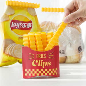 French Fry Sealing <b>Clips</b> 12 Pcs Magnetic Storage Box Food Freshness Keeper Kitchen Tool - Product Image 2