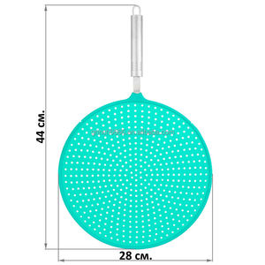 OEM panci Anti percikan 28 cm silikon, pelindung panci silikon pelindung percikan layar minyak wajan goreng pelindung percikan - Product Image 4