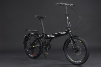 Vélo pliant Jeep avec frein à disque Changement de vitesse 20 pouces Portable Ultra-léger Adulte Homme et Femme Étudiant-Seri