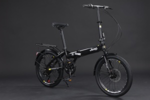 Jeep bicicletta pieghevole <span class=keywords><strong>con</strong></span> freno a disco cambio cambio da 20 pollici portatile ultraleggera adulto maschio e femmina studente bicicletta-Seri - Product Image 2