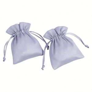 Bolsa de Embalaje de Joyería de Franela con Logotipo Personalizable, Bolsa de Almacenamiento para Auriculares de Teléfono Móvil, Reciclable al por Mayor para Collares y Relojes - Product Image 4