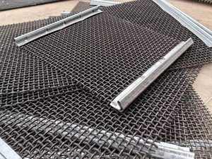 Bán buôn cao mangan khai thác màn hình khóa uốn dây lưới rung màn hình lưới cho máy nghiền đá - Product Image 3