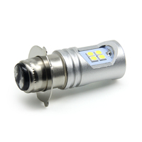 Ba20d H6 A5s A5d P15s P15d P30s P30d H4 Ampoules de phares à LED Bombillos Luces Para Motors Moto Scooter Systèmes d'éclairage