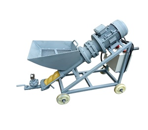 Équipement de pulvérisation de mortier pour la réparation des murs intérieurs/extérieurs des immeubles de grande hauteur, pompe à mortier électrique, portée de 15 m - Product Image 1