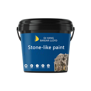 Pintura de pared para exteriores resistente a la intemperie, colorida, efecto piedra, tipo Gamazine. - Product Image 2