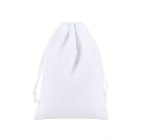 Bolsa de Terciopelo para Joyería y Cosméticos, Bolsa de Almacenamiento Pequeña con Cordón, Bolsa de Regalo Personalizada, Bolsa de Terciopelo para Joyas - Product Image 6