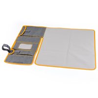 Coussin à langer imperméable portable pour nouveau-né, design Simple, pour voyage