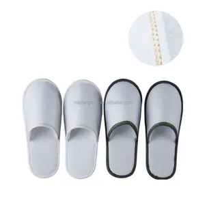 Customized Disposable Hotel Slippers Guest Shoes Wedding Pajamas Party Bridesmaid Slipper