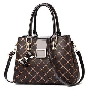 Wholesale Designer PU Leather Ladies Tote Top-Handle Cross Body Bags Handbag For Women