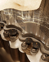 Meubles de restaurant modernes sur mesure, table et chaises carrées pour café-restaurant, projet de restaurant commercial multi-places