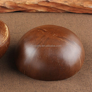 Maravilloso tazón de cáscara de coco pulida sin BPA - Product Image 5