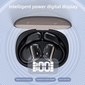 Audífonos Deportivos JM15 con Gancho Abierto para la Oreja, Llamadas de Voz HD, Auriculares Inalámbricos, Pantalla Digital, Resistentes al Agua IPX7, Control Táctil - Product Image 3