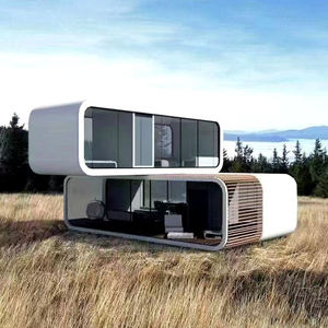 Prefabricated apple Cabin 20 ft Container Home Hurricane Proof Modular Prefab House Luxury 2 Bedroom 1 Bath House - Product Image 5