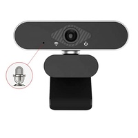 Cámara Web para Videoconferencias HTW Tech 1080P 2MP USB, Ideal para Clases en Línea, Compatible con Laptop, PC de Escritorio y Android, Superventas