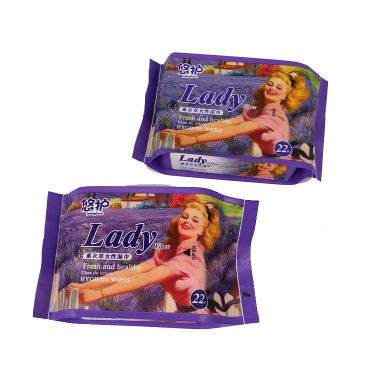 Lady women s Wet Wipes Feminine