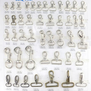 <span class=keywords><strong>Crochet</strong></span> pivotant en alliage de zinc de taille personnalisée classique pour sac à main avec couleur et logo personnalisés - Product Image 1