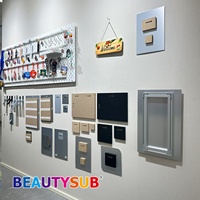 Chevalet en aluminium BEAUTYSUB pour présentation de panneaux métalliques, support de table métallique Longstar pour affichage photo HD par sublimation