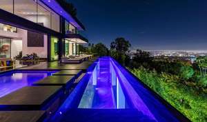 Diseño ergonómico duradero Recintos para piscinas al aire libre Paneles acrílicos sin costuras resistentes Revestimiento antialgas Corte personalizado - Product Image 2