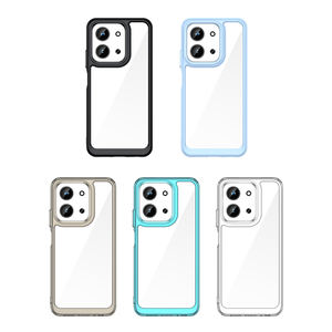 Funda Transparente para <span class=keywords><strong>Redmi</strong></span> 15C, Nueva Tendencia, Antiarañazos, Delgada, TPU+Acrílico 2 en 1, Funda Protectora Antigolpes para Teléfono Móvil <span class=keywords><strong>Redmi</strong></span> 15C - Product Image 1