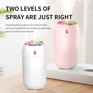 Siêu âm tạo độ ẩm humidistat màu thay đổi đèn LED siêu yên tĩnh USB-Powered không dùng nước Thiết kế hộ gia đình 1 năm bảo hành - Product Image 5