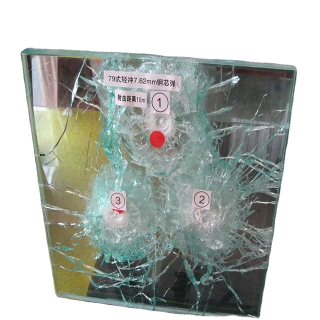 High Quality Bullet Proof Resistant Glass for Construction