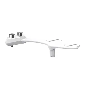 Cold Water Dual Nozzles Bathroom Bidet Self-cleaning Water Pressure Control Toilet Bidet Attachment