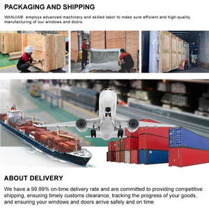Wanjia Nhà Máy Trực Tiếp Bán Buôn Phong Cách Châu Âu Không Thấm Nước Khu Dân Cư Nhựa Cửa Sổ <span class=keywords><strong>Upvc</strong></span> Vinyl Kính Pháp Cửa Sổ PVC Cửa Sổ - Product Image 6