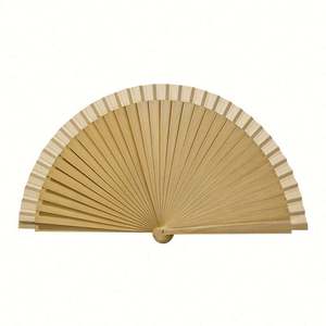 Elegante Abanico de Mano de Madera Estilo Chino Vintage, Abanico Plegable de Bambú para Disfraces, Fiestas y Decoraciones, Color Sólido, Estilo Español - Product Image 5