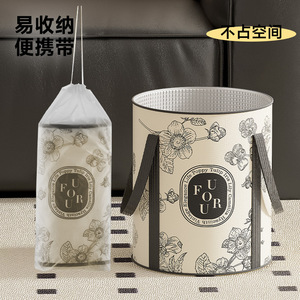 Cubo portátil para baño de pies, plegable, redondo, con aislamiento multicapa, para terneros, uso doméstico en invierno, material de poliéster - Product Image 5