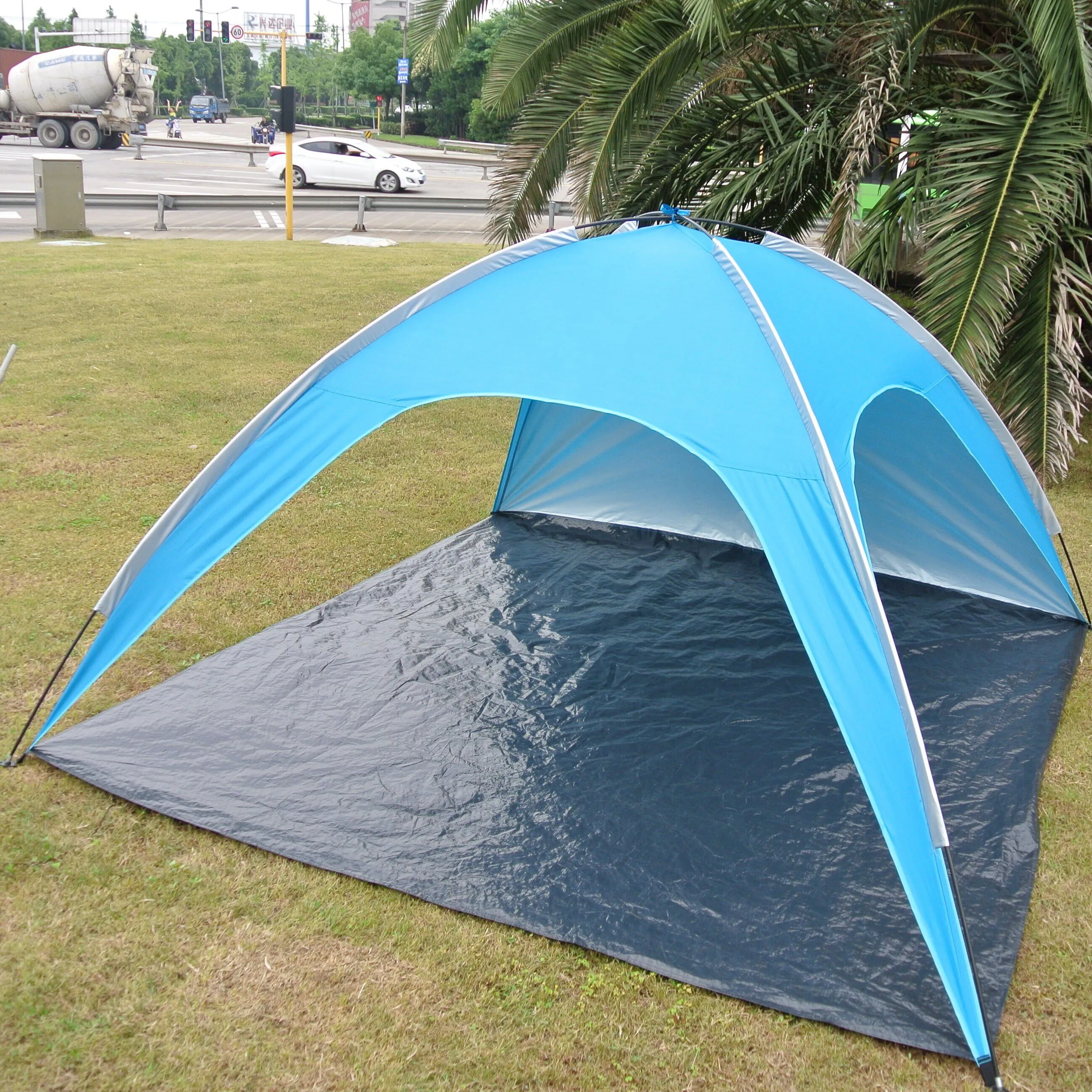 lightweight beach tent sun shelter canopy dome tent for camping fishing hiking backyard