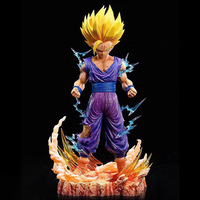 Figurines d'Action de Haute Qualité PVC Anime Dragon 25cm Modèle Dragon Ball Z Son Goku Super Saiyan Gohan Jouets pour Enfant Collection Cadeau