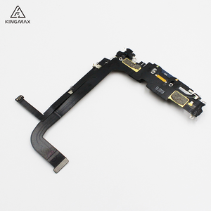 Nouveau port de charge USB original pour <span class=keywords><strong>iPhone</strong></span> <span class=keywords><strong>13</strong></span> Pro câble de charge flexible carte de chargeur PCB connecteur de <span class=keywords><strong>prise</strong></span> de quai <span class=keywords><strong>prise</strong></span> audio pour microphone - Product Image 2