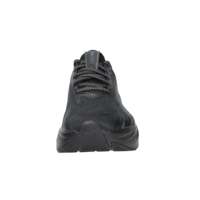 Chaussures de marche pour hommes à lacets, tige en textile noir, amorti Profoam, doublure en maille, semelle extérieure en caoutchouc, talon de 5 cm