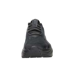 Sneakers stringate da uomo nere 40-46, scarpe da passeggio con ammortizzazione Profoam - Product Image 6