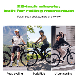 Vélo Électrique Urbain pour Adultes en Stock UE, 28 pouces, 36V, en Alliage d'Aluminium, 7 Vitesses, Moteur Brushless à Capteur, Freins à Disque Doubles, Assistance au Pédalage, 250W, 25km/h - Product Image 6