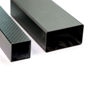 Fieltro de Carbono 3K de 5mm de Espesor, Surtido de Tubos Rectangulares y Tubulares de Alta Resistencia para Soportes Industriales, Marcos de Drones y Proyectos DIY - Product Image 4