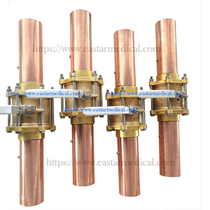DN100 <span class=keywords><strong>3</strong></span>-mảnh oxy cách ly van chống ăn mòn Đôi Con dấu khí y tế tắt van cho hệ thống đường ống y tế - Product Image 4