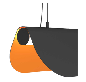 Hlinear Moderne Creative LED Tube Lumière Aluminium + Acoustique <span class=keywords><strong>Coton</strong></span> Baffle Conception Linéaire - Product Image 1