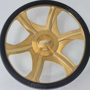 ฝาครอบพวงมาลัย LENZIO สีทองพร้อมดีไซน์รังผึ้งสำหรับการอัพเกรดแบบรีเทฟิต - Product Image 2