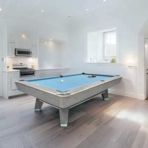 Tables de billard professionnelles OEM, cadres en bois massif, dalles en pierre bleue, adaptées aux jeux de billard à domicile et aux salles de billard - Product Image 3