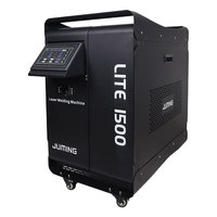 Machine de soudage laser portative 4-en-1 1000W 1500W 2000W 3000W à refroidissement par eau, soudeuse laser à fibre, découpe et nettoyage laser pour métal