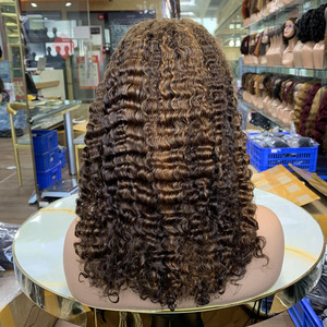 Perruque en cheveux humains bouclés birmanes SDD super tendance, avec dentelle 5x5, 100% cheveux humains non traités, pour un usage quotidien - Product Image 5