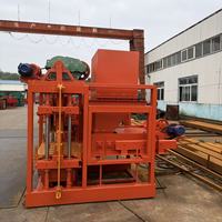 Máquina Automática para Fabricar Bloques de Hormigón y Arena SHUNYA QTJ4-26 con Motor PLC 380V, 1 Año de Garantía, para Bloques de Bordillo/Huecos/Pavimentación