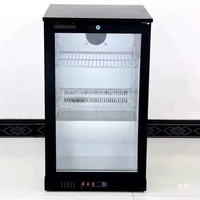 Mini-Doppeltür-Bar-Kühlschrank Kleine kompakte Luftkühlung Bier-Vitrine für den praktischen Gebrauch