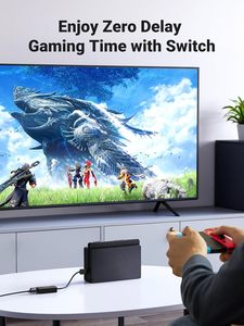 Adaptador USB a <span class=keywords><strong>Ethernet</strong></span> UGREEN de 1000 Mbps, Plug and Play, con USB 3.0, RJ45, Dongle de Red LAN, Compatible con Nintendo Switch - Product Image 2