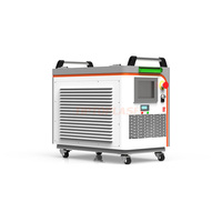 Machine de nettoyage au laser pulsé à refroidissement par eau de haute qualité 300W pour l'élimination de la rouille ou de la peinture sur les surfaces métalliques ou en pierre