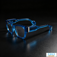 Lunettes de soleil tendance de marque, forme œil, luxe, haute qualité, en acétate, Celinee