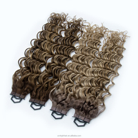 12A vente en gros 100% cuticules brutes alignées bouclées bande Invisible Extensions de cheveux naturels Offre Spéciale bande russe Extensions de cheveux