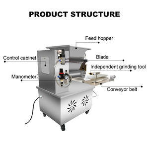 Boulangerie coupée 1-250g commerce rouleau <span class=keywords><strong>Eberhardt</strong></span> Machine volumétrique diviseur industriel dessus de Table pâte ronde Pizza - Product Image 6